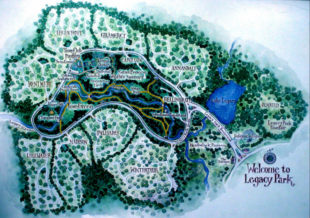 Legacy Park Map